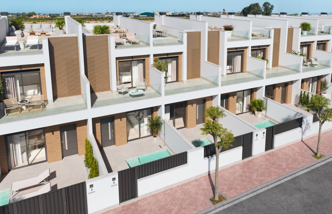 New Build - Terraced house - San Pedro del Pinatar - San Pedro del Pinatar 