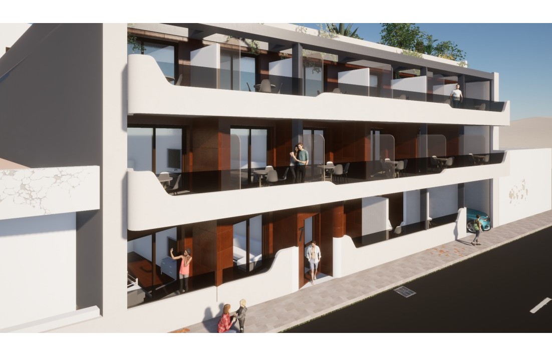 Nowa konstrukcja - Apartament - Torrevieja - Playa de los Locos