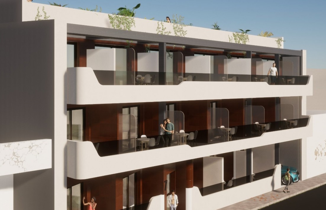 Nowa konstrukcja - Apartament - Torrevieja - Playa de los Locos