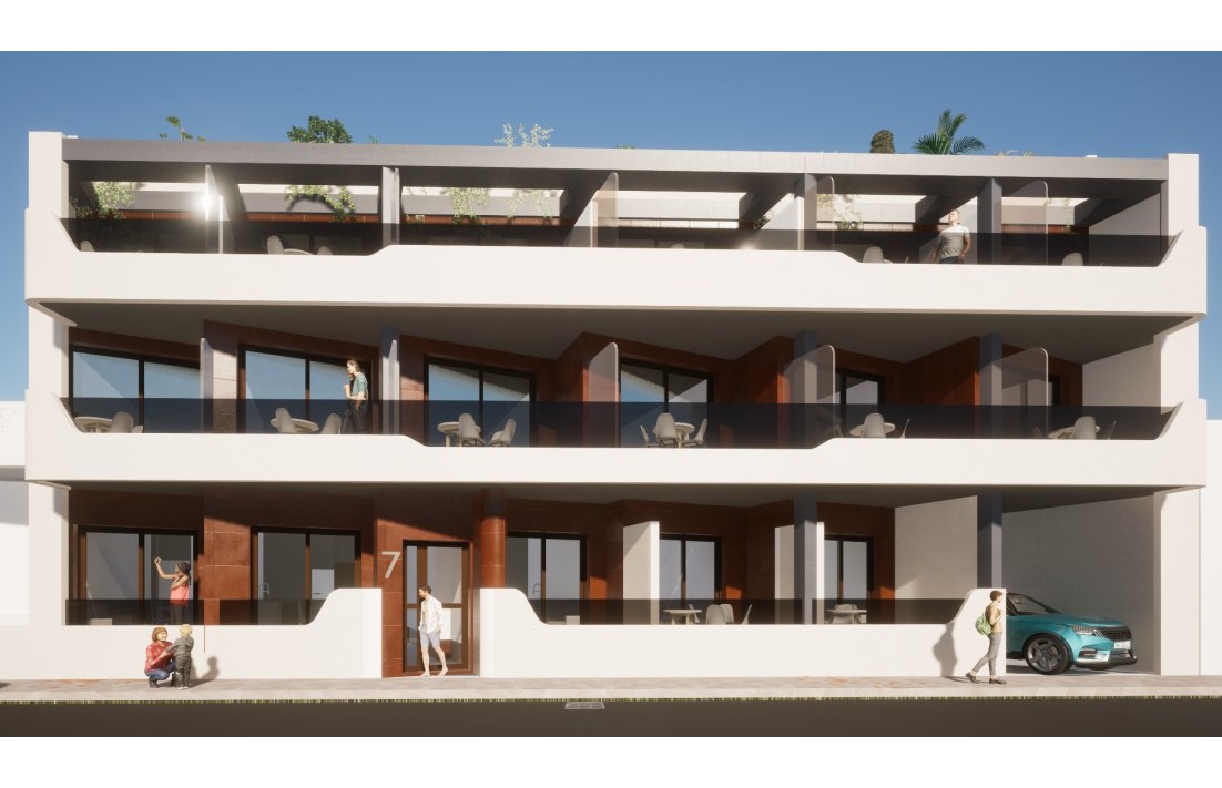 Nowa konstrukcja - Apartament - Torrevieja - Playa de los Locos