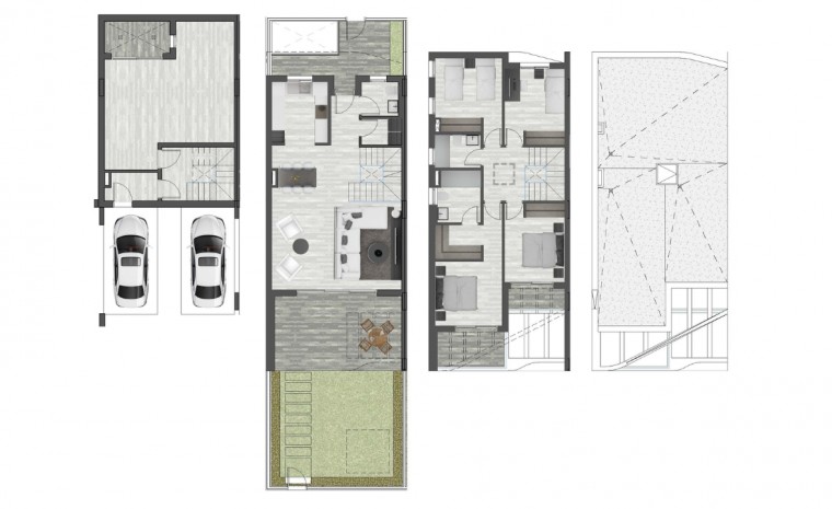 Nouvelle construction - Maison mitoyenne - Alicante - San Juan