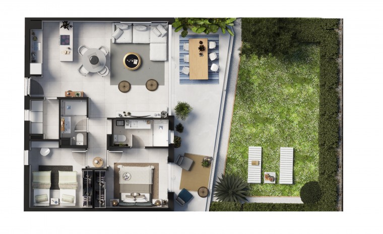 Nueva construcción  - Apartamento - Cala d'Or - Calle d'en Cristofol Bennaser, 7, 07660 Cala D'or