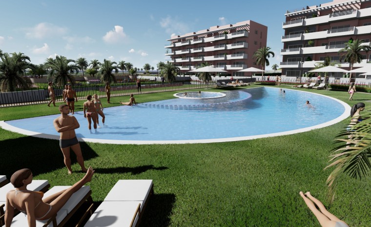 Nowa konstrukcja - Apartament - Guardamar del Segura - El Raso