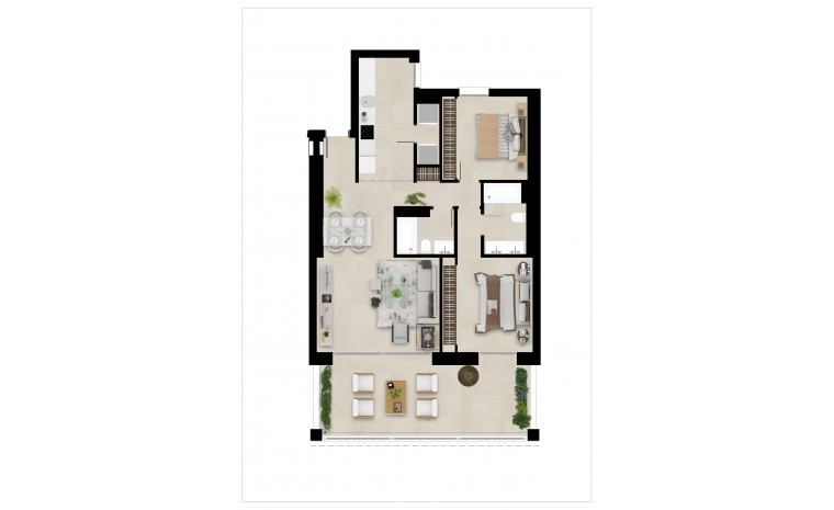 Nueva construcción  - Apartamento - San Roque - Calle Mesilla del Diente S/N. 11360 San Roque