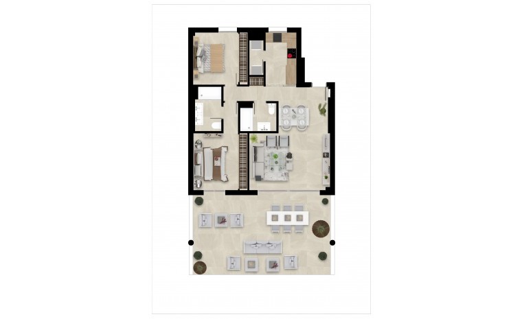 Nueva construcción  - Apartamento - Mijas Golf - Urb. La Cala Golf s/n. Mijas Costa. 29649 Malaga