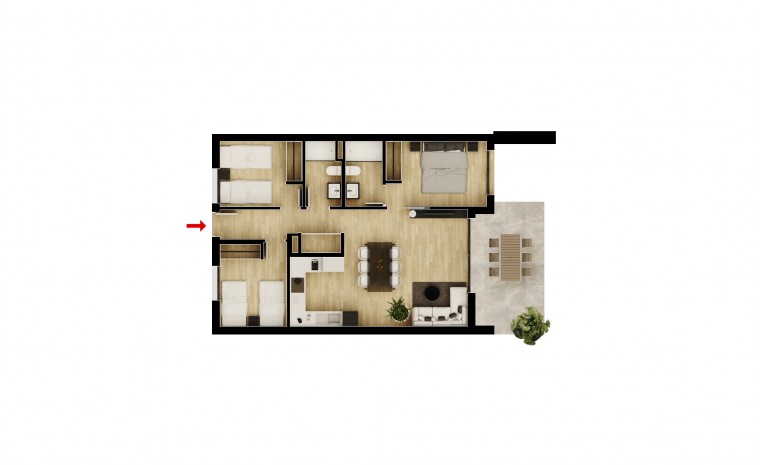 New Build - Apartment - Santa Pola, Gran Alacant - Av. D'Escandinàvia, 72, 03130 el Gran Alacant, Ala