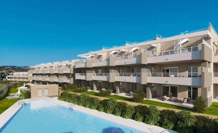 Nowa konstrukcja - Apartament - Estepona - Urbanización Estepona Golf, Avenida del Arte S/N,