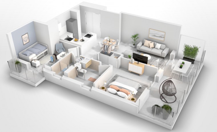 Nouvelle construction - Apartement - Cala d'Or - Carrer Vial G, S/N. 07660 Santanyí, Illes Balears