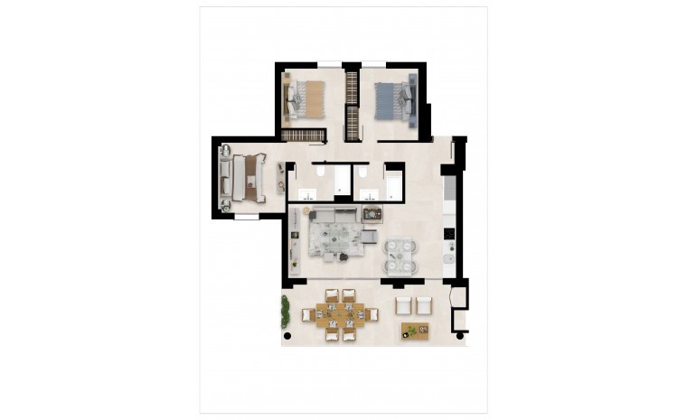 Nueva construcción  - Apartamento - Mijas Golf - Urb. La Cala Golf s/n. Mijas Costa. 29649 Malaga